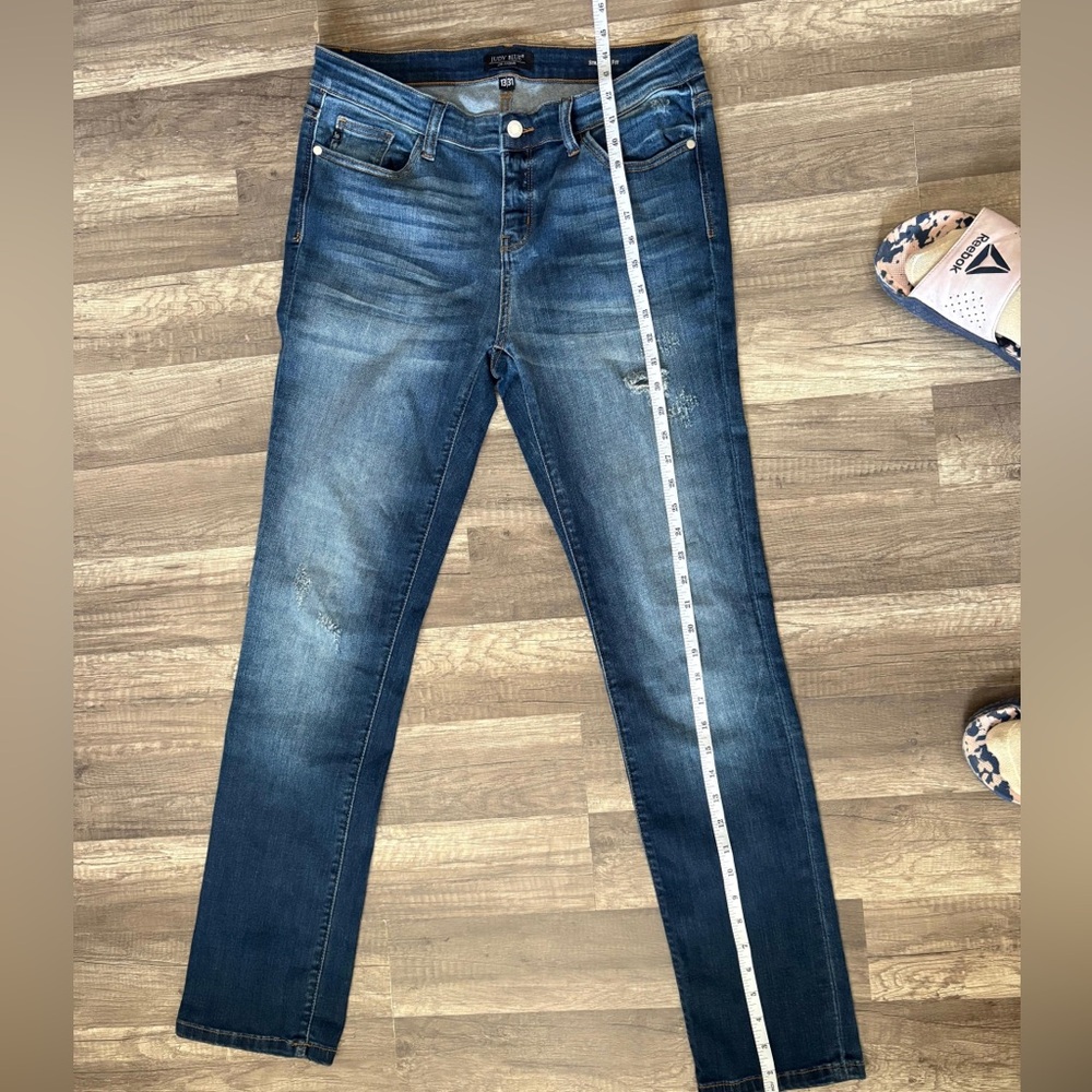 Judy Blue Dark Wash Straight Leg Jeans